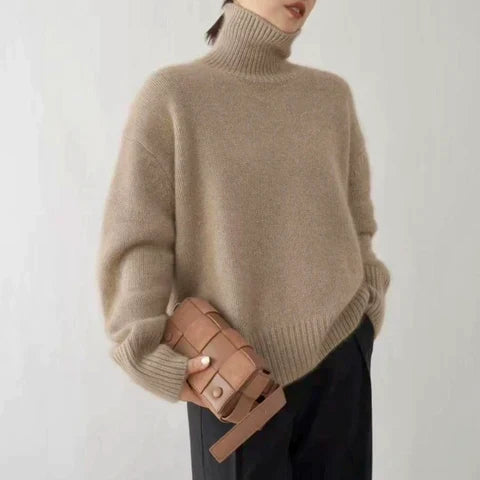 Lilah | Rollkragenpullover aus Kaschmir